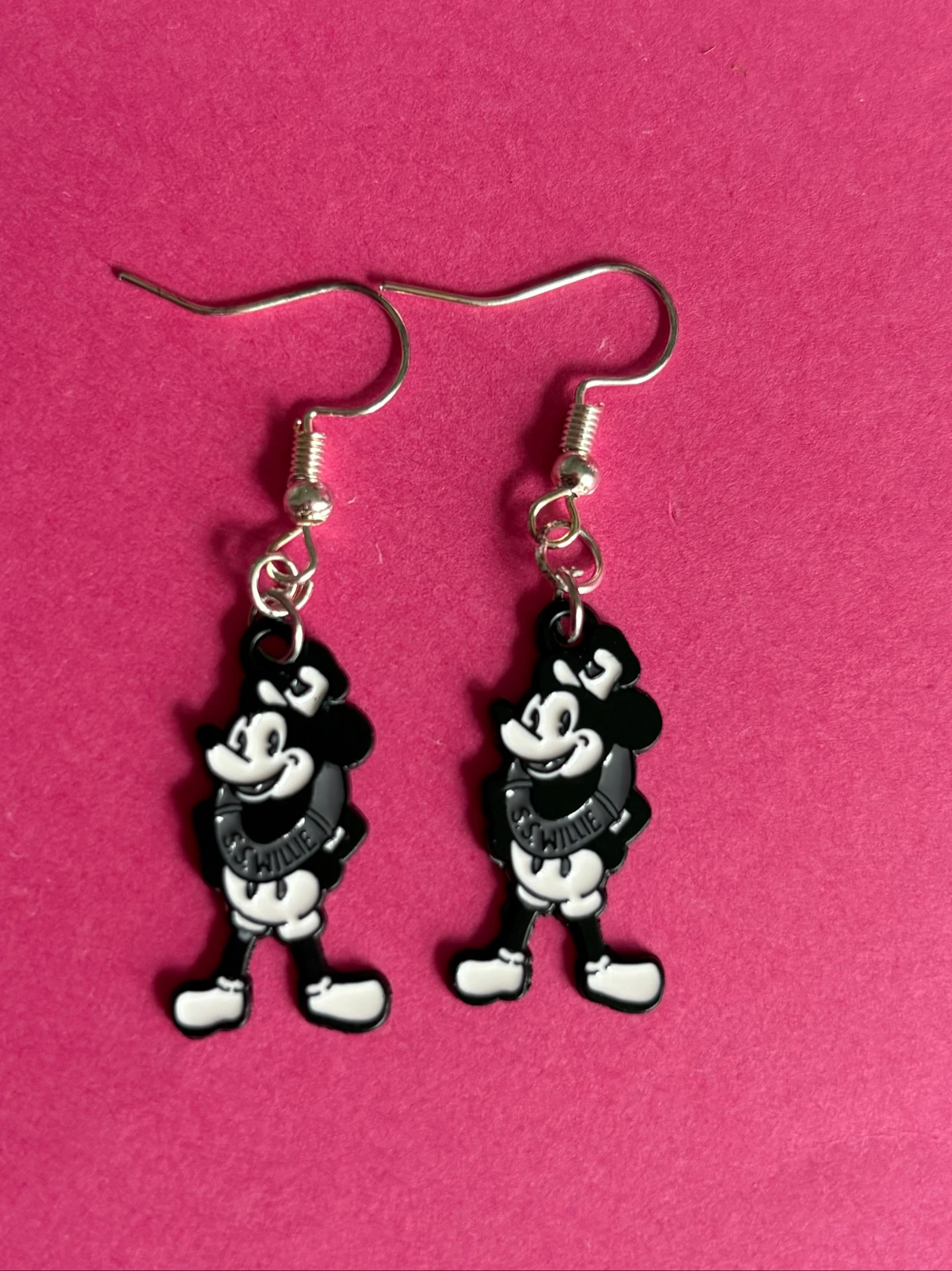 Pendientes Mickey Mouse Vintage - Steamboat Willie / Disney – photo 3